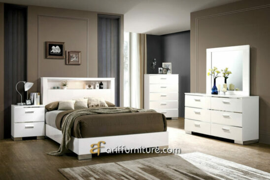 Set Kamar Minimalis Putih