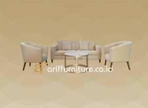 Set Sofa Tamu Jati Minimalis Modern