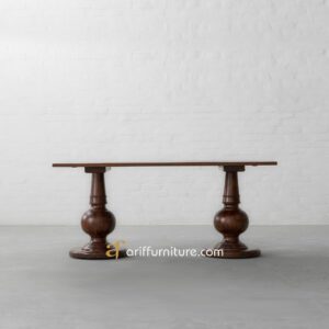 Dinning Table French Design Teak Wood Solid