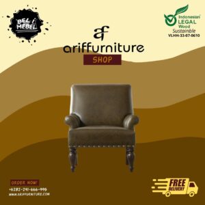 Single Seater Sofa Minimalis Klasik Original Terbaru