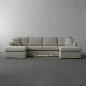Furniture Sofa Minimalis Modern Selectional U Shaped