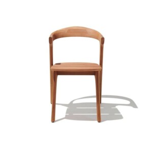 Kursi Cafe Kayu Jati Minimalis Arm Chair