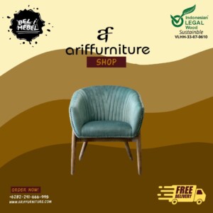 Sofa Tamu Kerang Minimalis Custom Terbaru